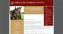 Desktop Screenshot of cherrystonevet.com